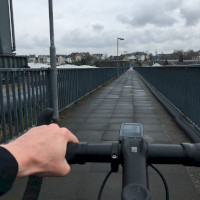 Staustufe an der Mosel