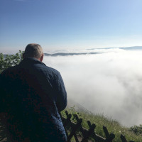 Fotograf beim Vierseenblick