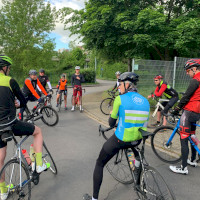 Insgesamt 10 Teilnehmer waren bei der Tour am Start