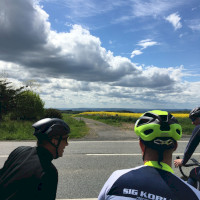 Steile Abfahrt nach Rengsdorf und weiter bis nach Oberbieber