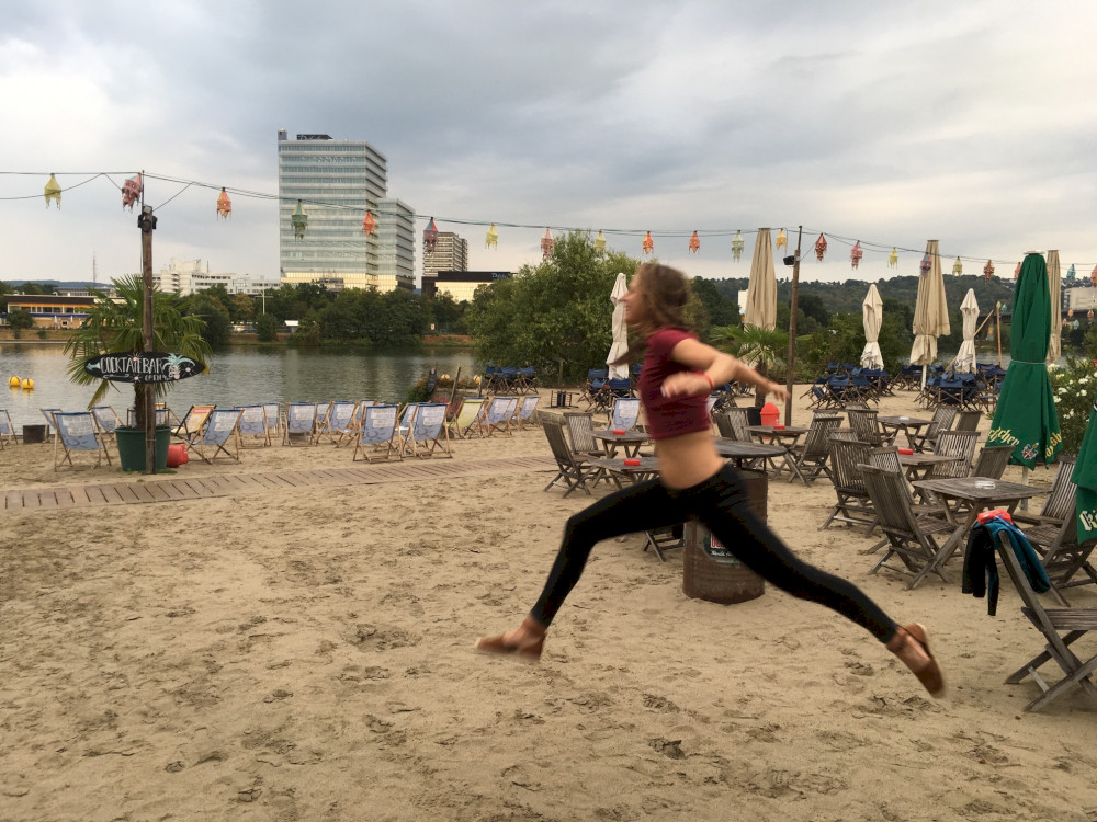 Ein Sprung ins kühle Nass lohnt sich immer