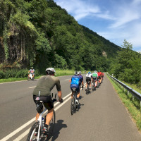 Insgesamt waren bei der 200-km-Tour 24 Teilnehmer bei der am Start