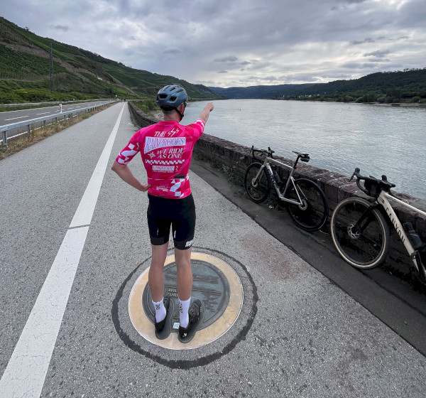Auf den Spuren von William Turner - Blick auf Osterspai und Filsen